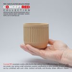 Slipcasting plaster mold for cup mug vessel bowl conceptred collection