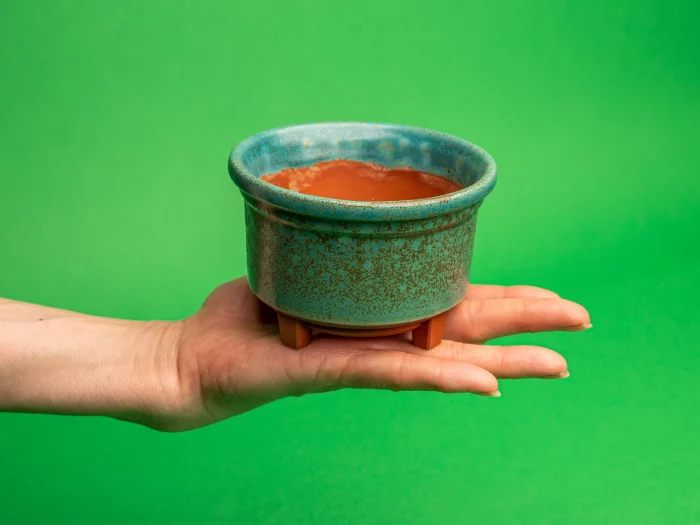 Bonsai sohin size plaster mold for bonsai clay pot