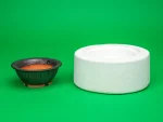Bonsai sohin size plaster mold for round bonsai pot