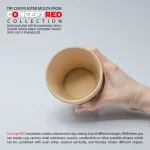 Slip casting plaster mold for cup mug vessel bowl conceptred collection