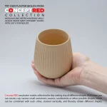 Mug plaster mold for slipcasting slip casting mold